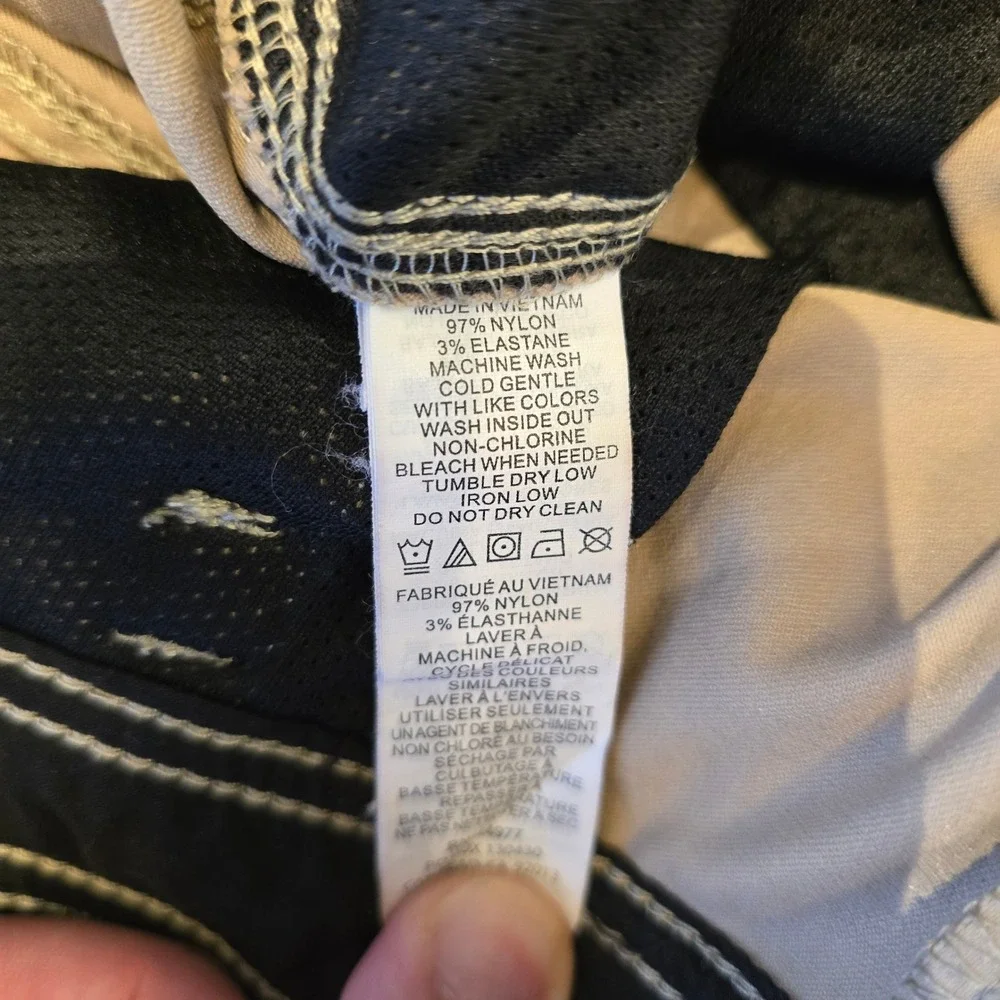 Prana Zion Relaxed Fit Cargo Pants Mens‎ 30x32 Tan Nylon Stretch Hiking Outdoor